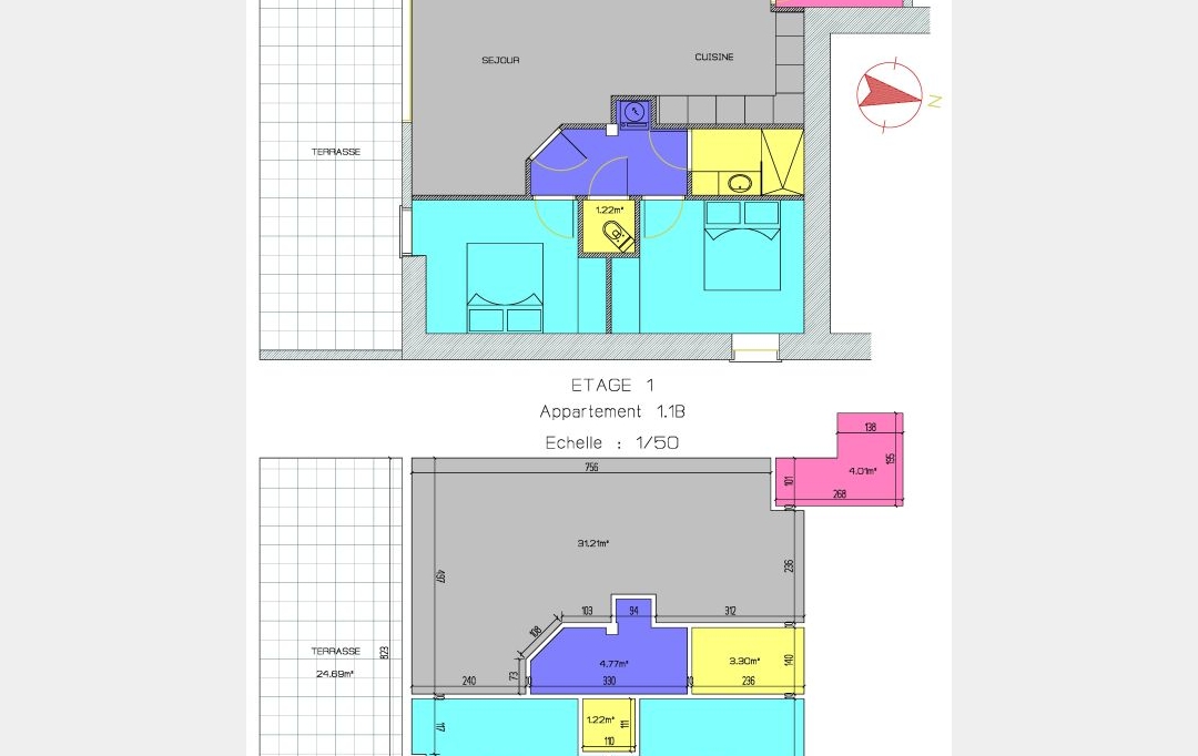 Annonces FREYMINGMER : Appartement | COCHEREN (57800) | 61 m2 | 130 000 € 